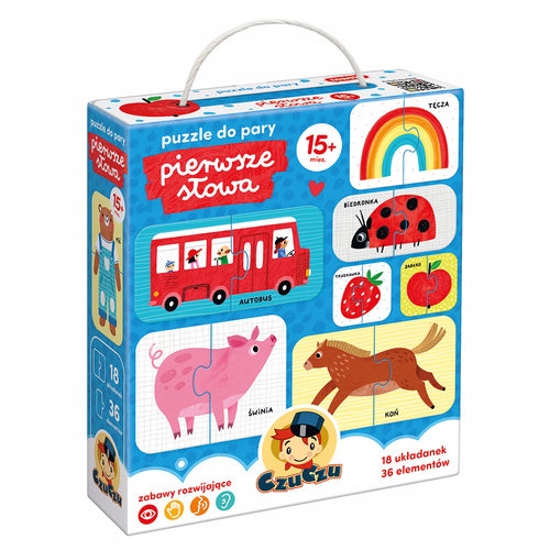 CzuCzu Puzzle do pary Pierwsze słowa 18m+