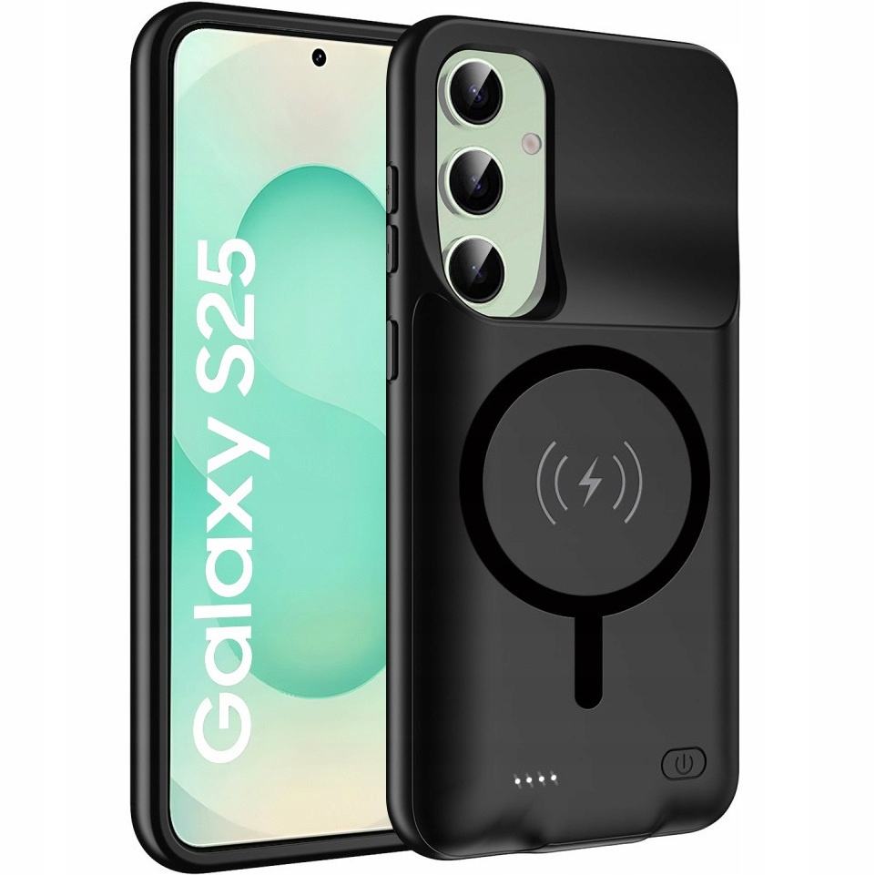 Pouzdro S Baterií 10000 mAh Pro Samsung Galaxy S25 Powerbank Case Pro Magsafe