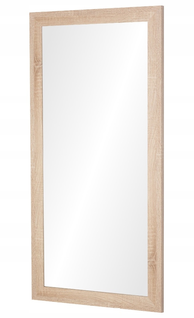 Lustro w ramie klejonej PREMIUM 120x50 DĄB SONOMA