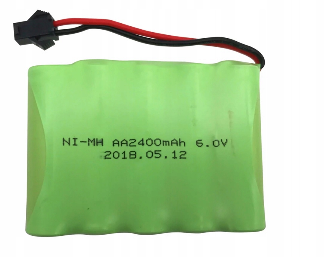 

Bateria 6.0V 2400mAh Akumulator Ni-mh Aa Rc Auta