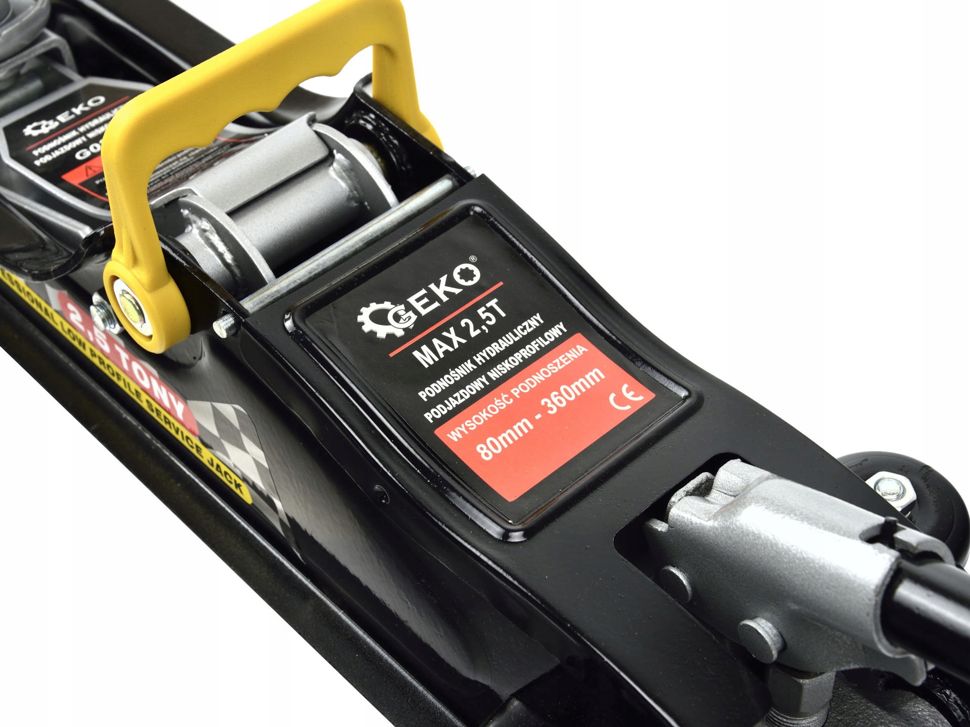 PODNOŚNIK SAMOCHODOWY NISKOPROFILOWY 2,5T ŻABA Marka Geko