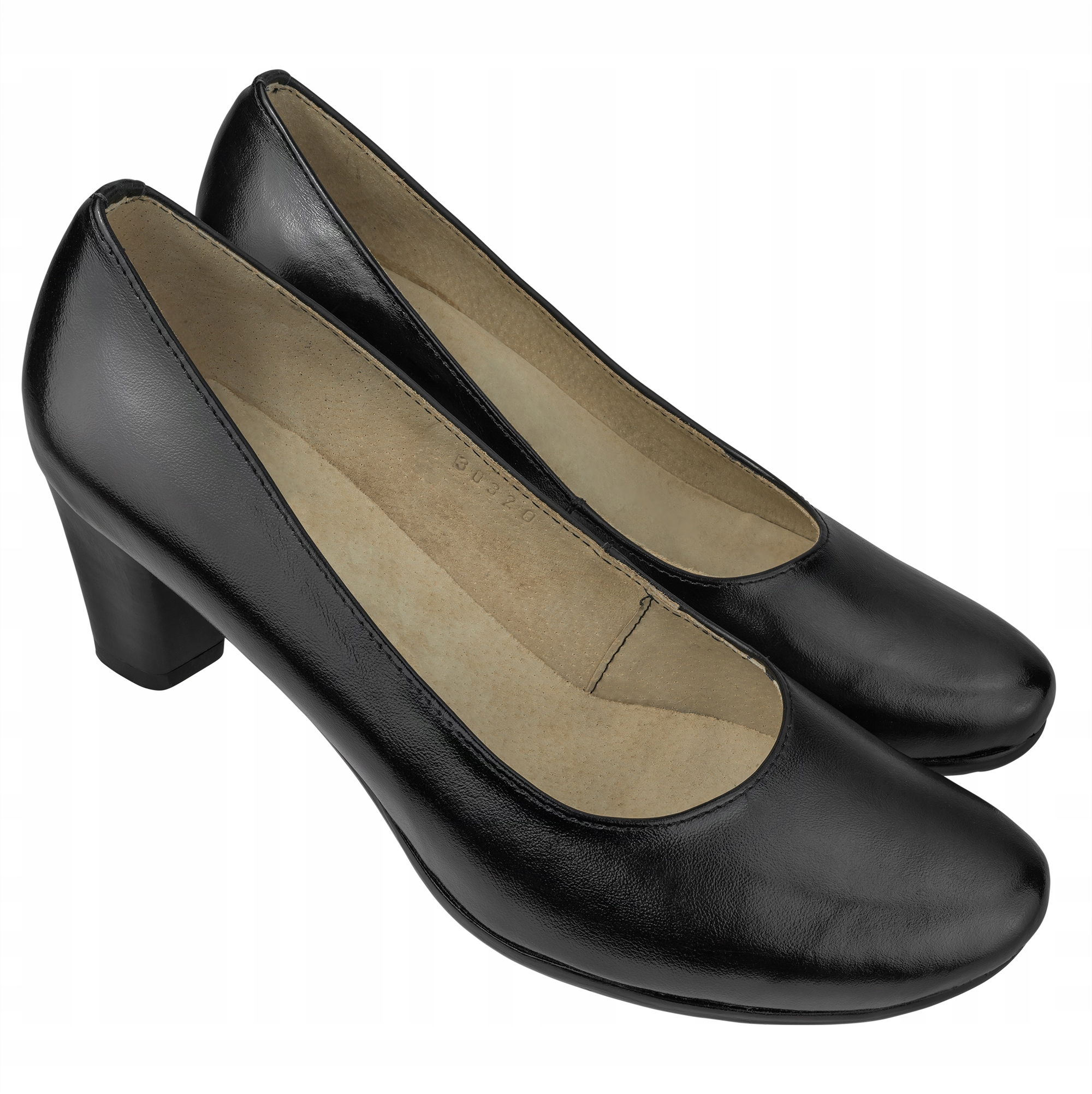 

Buty galowe służbowe Czółenka obcas 5,5cm r. 37