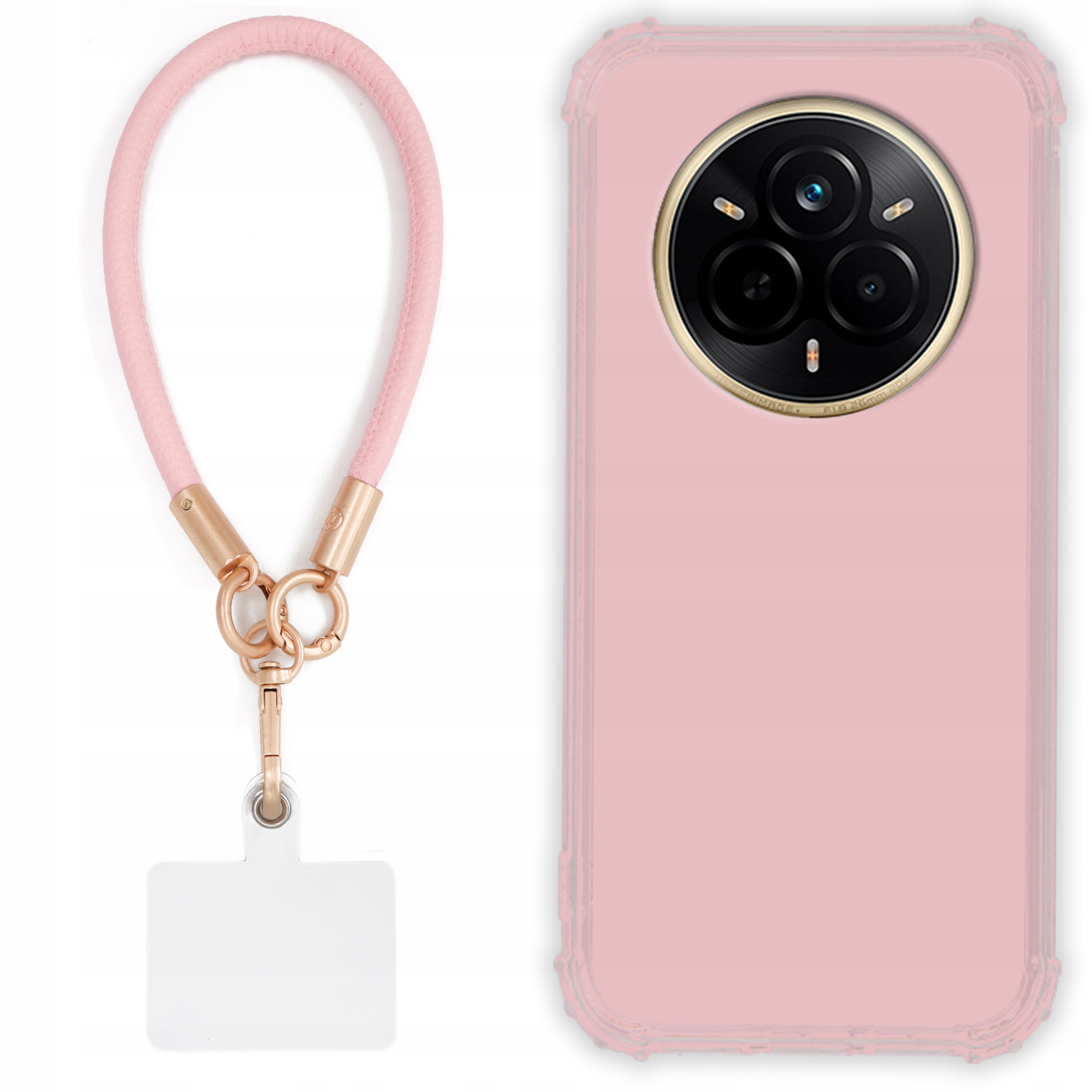 Etui Do Realme 14 Pro Case Antishock Pinky Ružové vodítko Sada Odolné