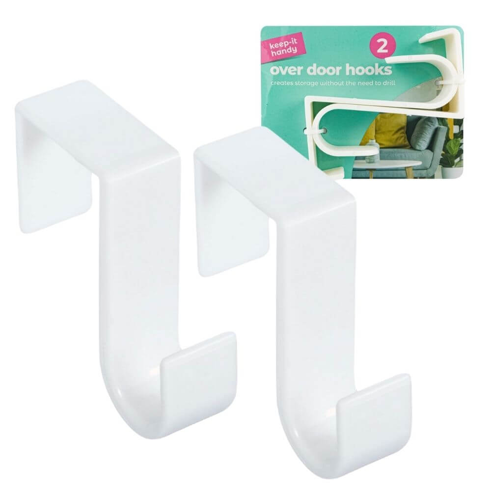 

Wieszak haczyk łazienkowy na ręczniki na drzwi 2x