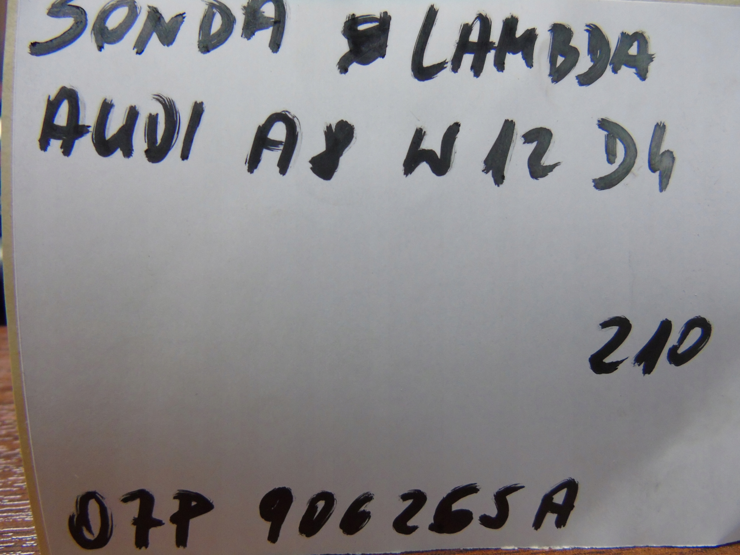IDEALNA KPL. SONDA LAMBDA AUDI A8 W12 D4 1
