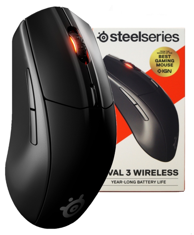 Mysz Gamingowa Steelseries RIVAL 3 Wireless 18k - Sklep, Opinie, Cena w