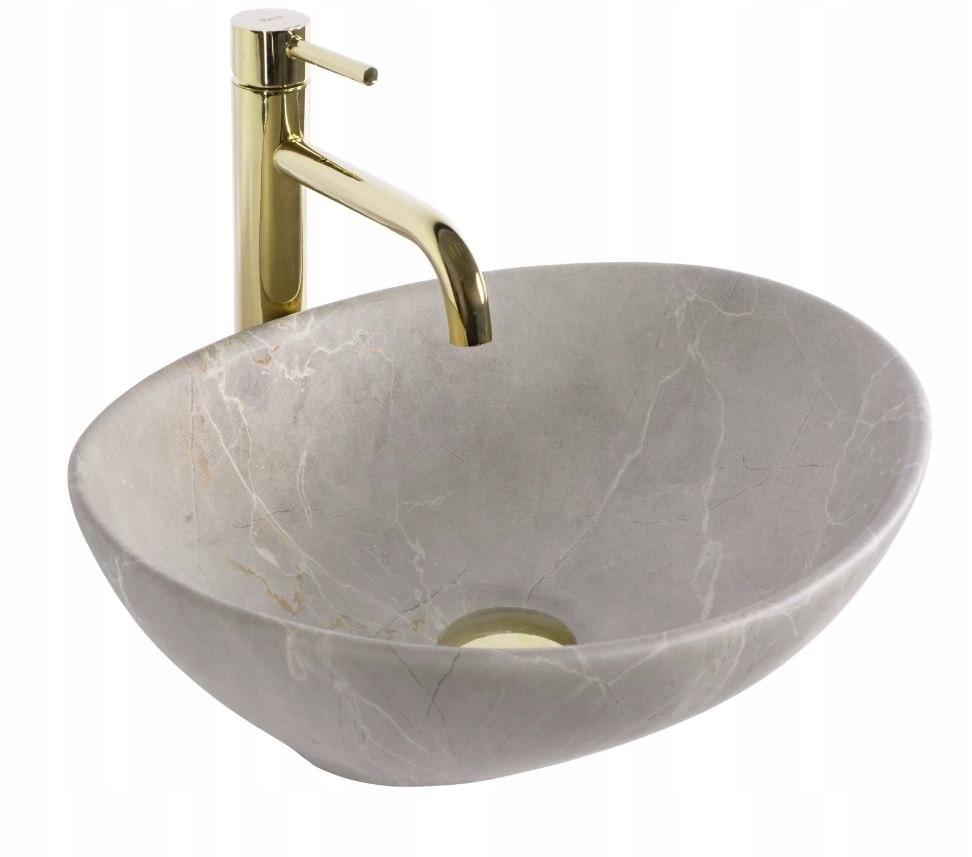 Umywalka Sofia Béžová Matná Na Desku