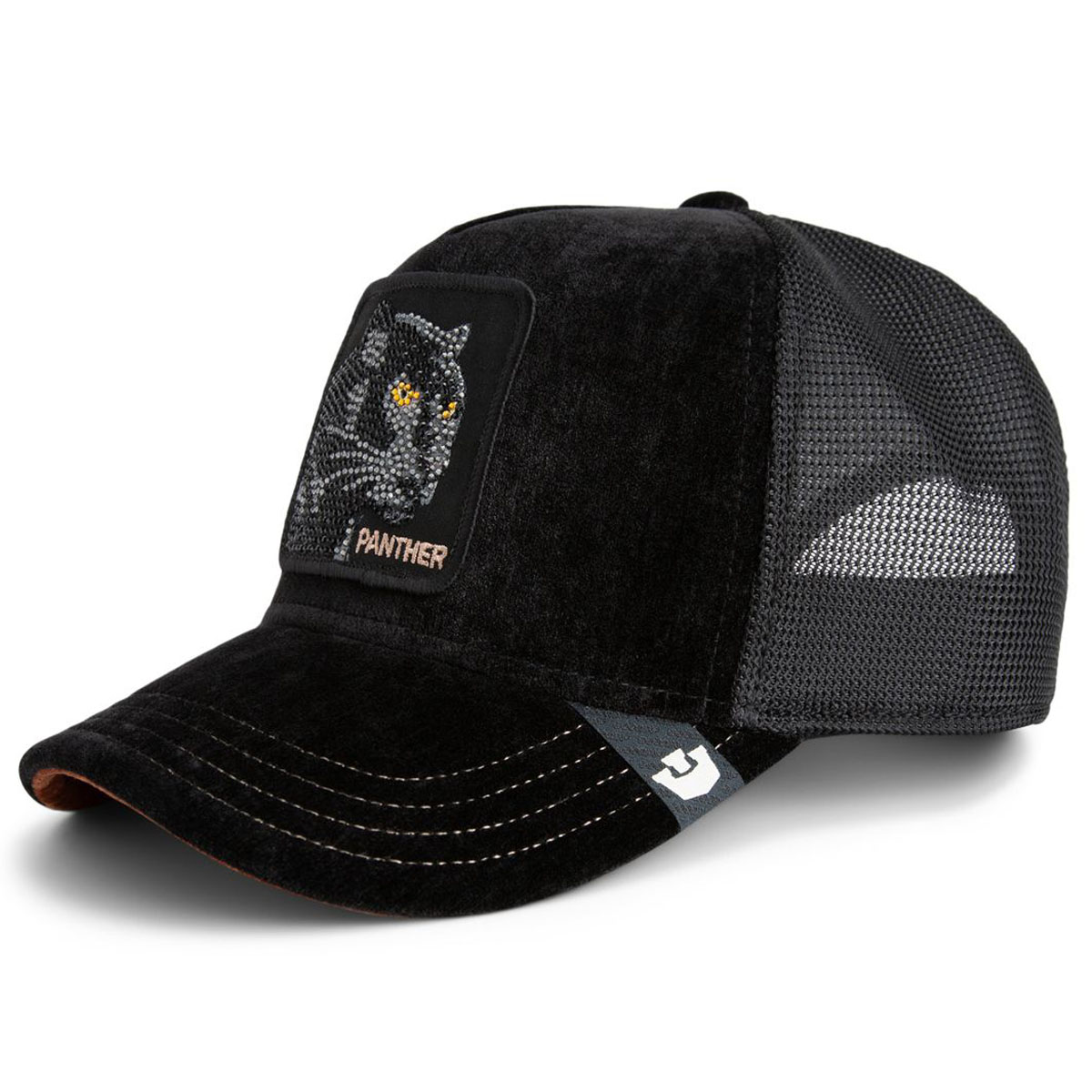 Goorin Bros. kšiltovka Iced Panther Trucker Cap Pantera velur