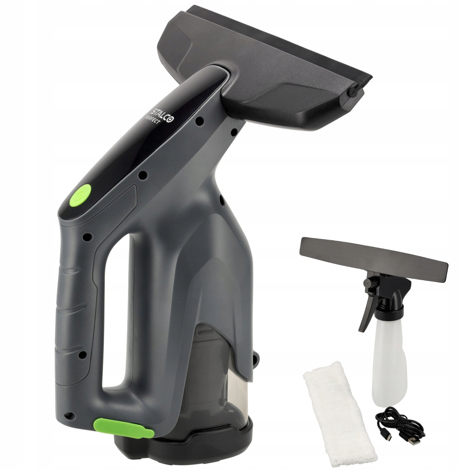 Čistič oken s hladkými povrchy Stalco Perfect VWP100 5V Příslušenství