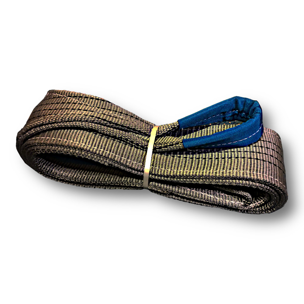 Zawiesie pasowe pętlowe 2 warstwowe 4t 4000kg 1m