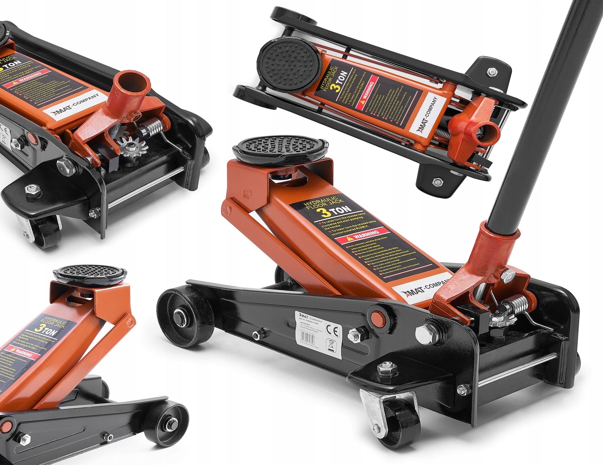 Hydraulický Zdvihák Žaba Automobilový Pákový 3T