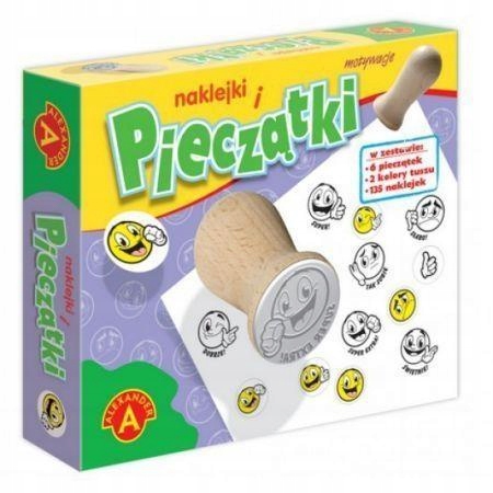 PIECZĄTKI I NAKLEJKI. MOTYWACJE ALEX, ALEXANDER