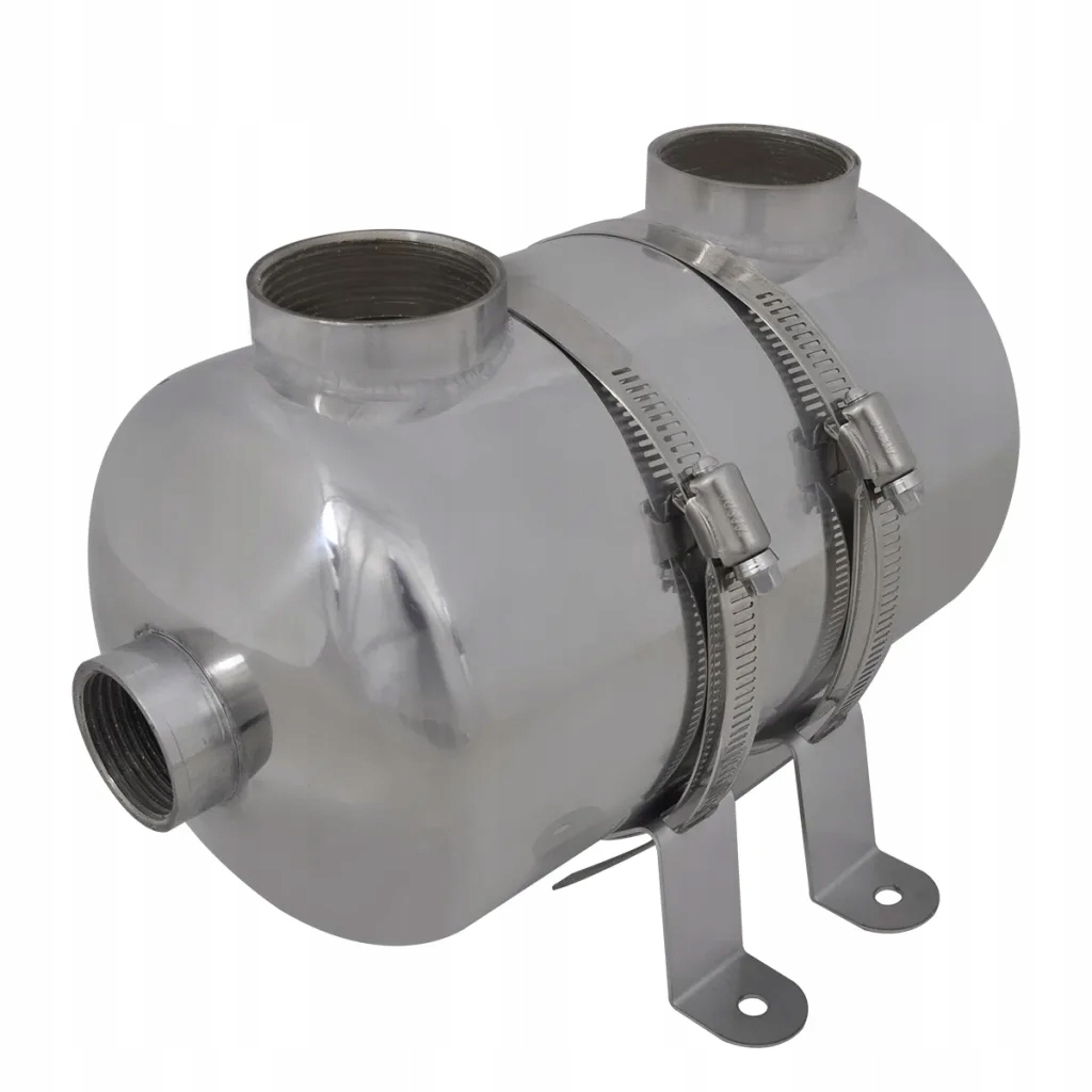 Výměník tepla z nerezové oceli SS304, 292 x 134 mm, 28 kW