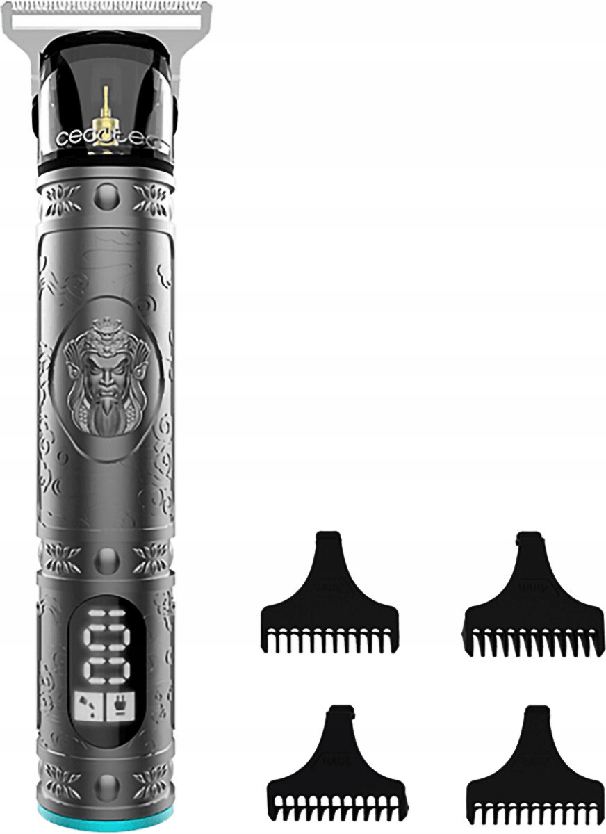 Holící styler Cecotec, 3380, Bamba PrecisionCare, na vlasy a vousy, LCD dis
