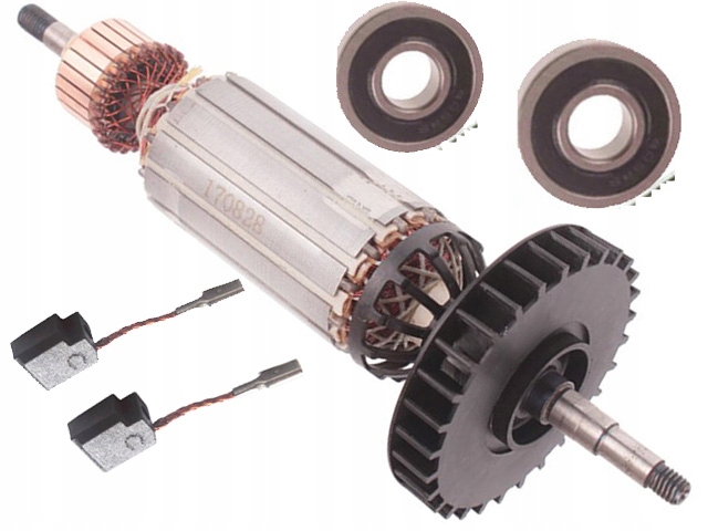 Rotor pro DeWalt D28135 D28136 D28137 D28132C ložiska N398000 623584-07