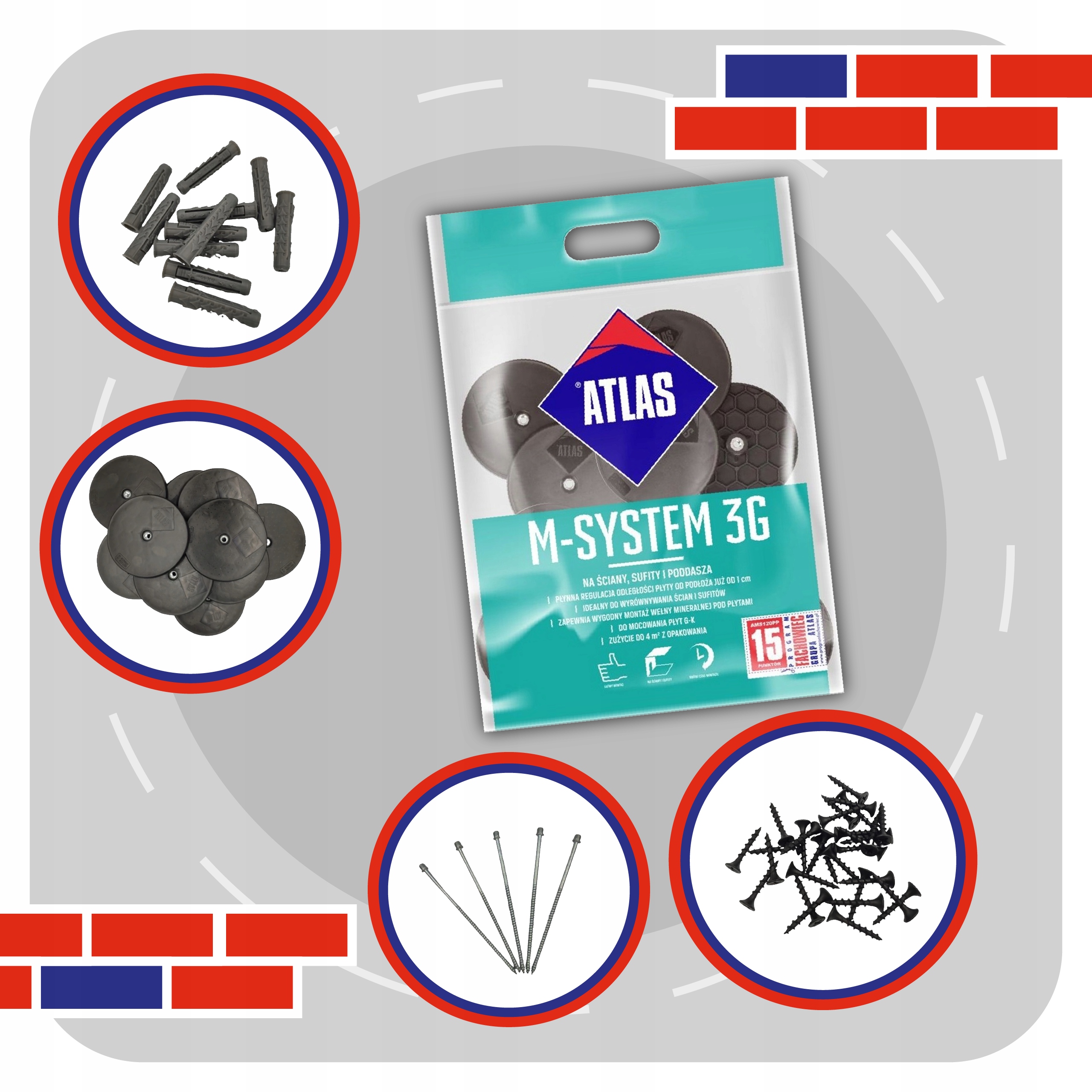 ATLAS M-SYSTEM 3G M8/FI6,5 L100 BX Marka Atlas