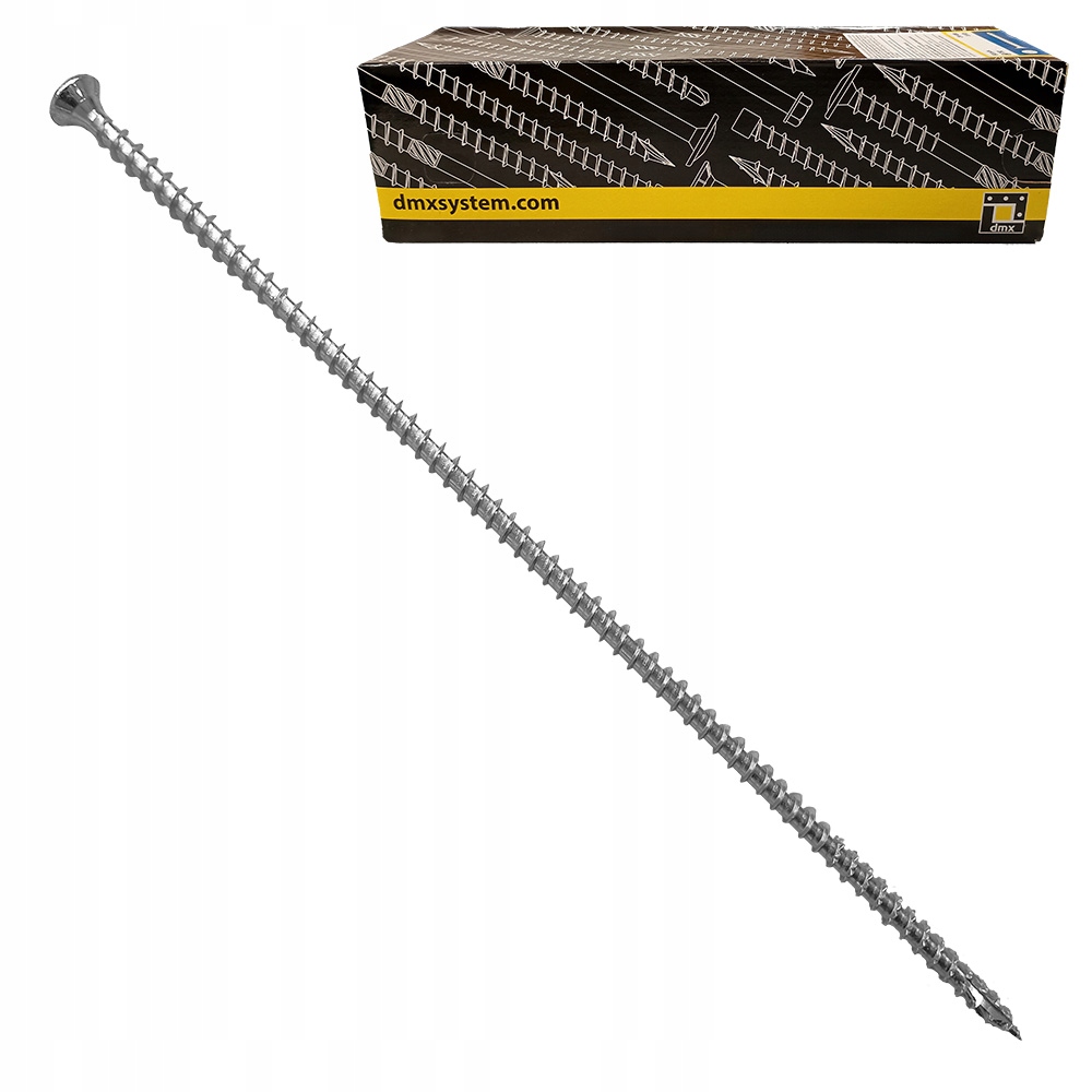 Tesárske Skrutky Do Dreva 8x320 Kužeľové Plný Závit Torx CPS08320 50ks