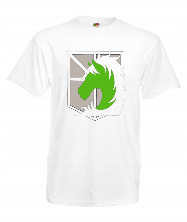 

M Koszulka Męska Attack On Titan Anime Wzory