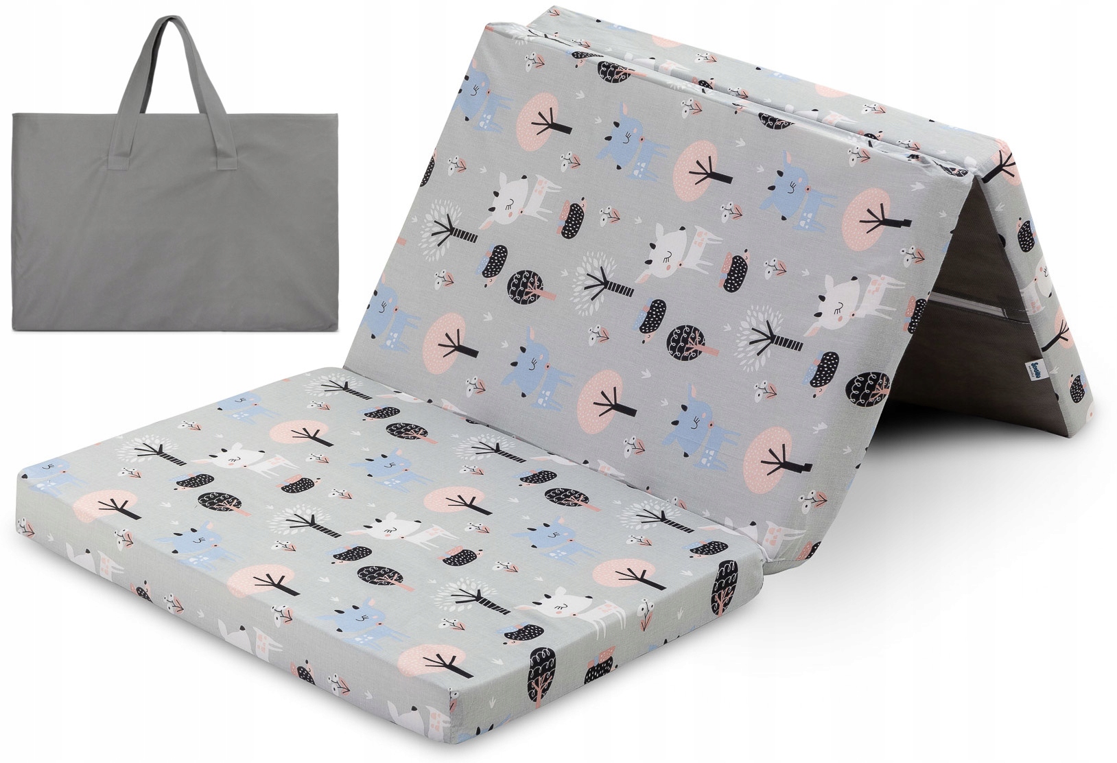 

Materac turystyczny Składany 120x60 bawełna +torba