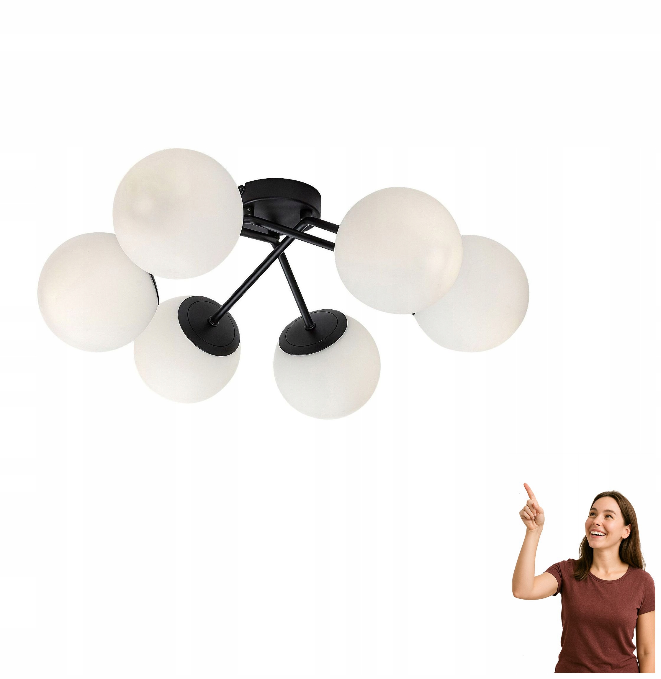 Stropná lampa Meduza 71294 Rabalux