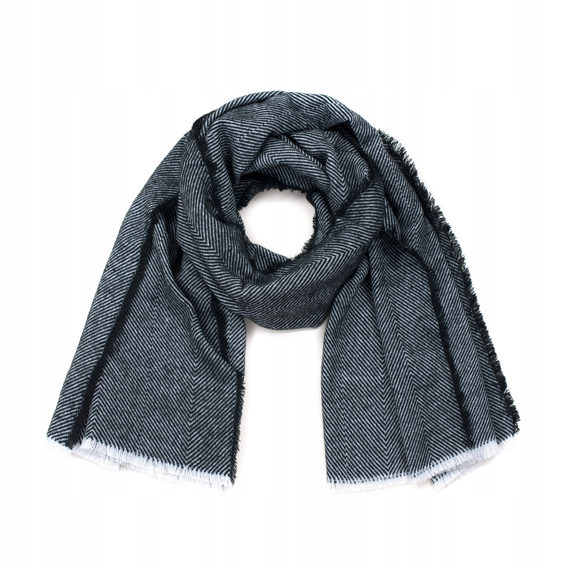 

Szal Damski Męski Jodełka Zimowy Uniwersalny Zima