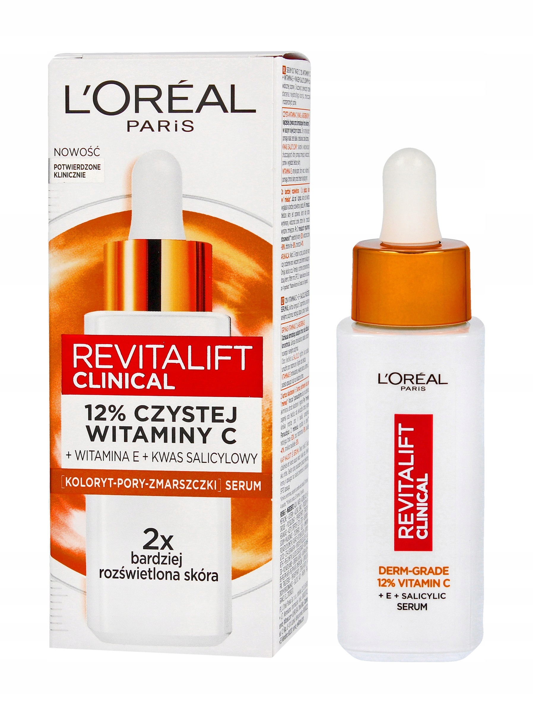 Loreal Revitalift Clinical Vitamín C* Rozjasňující sérum 30 ml