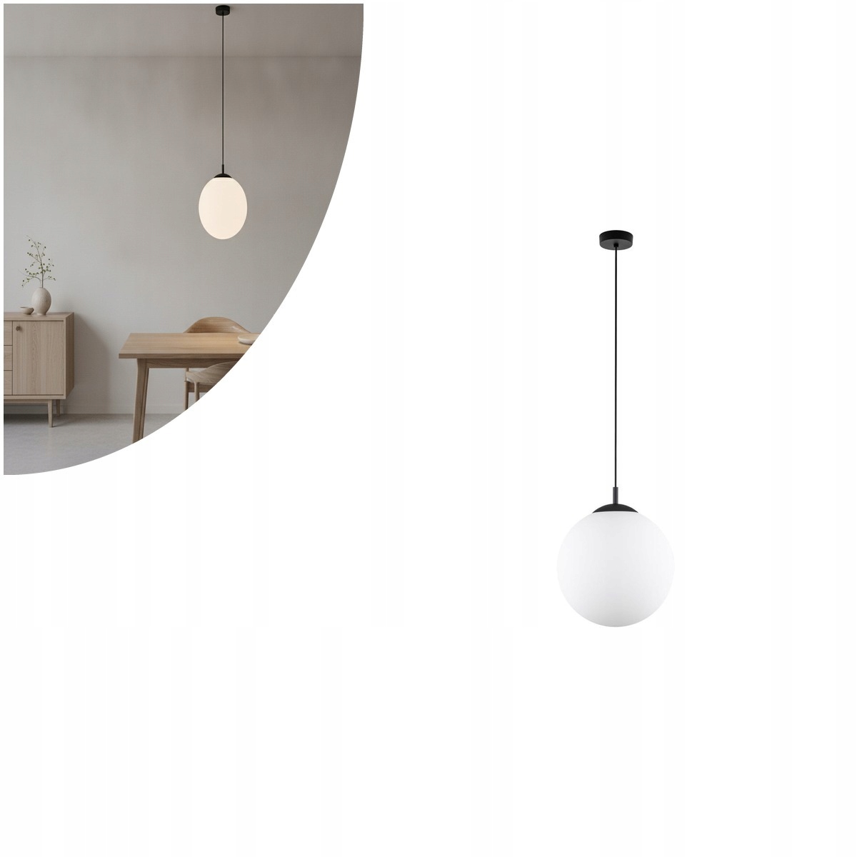 Čierna závesná lampa Esme s moderným dizajnom nad stôl Tk Lighting