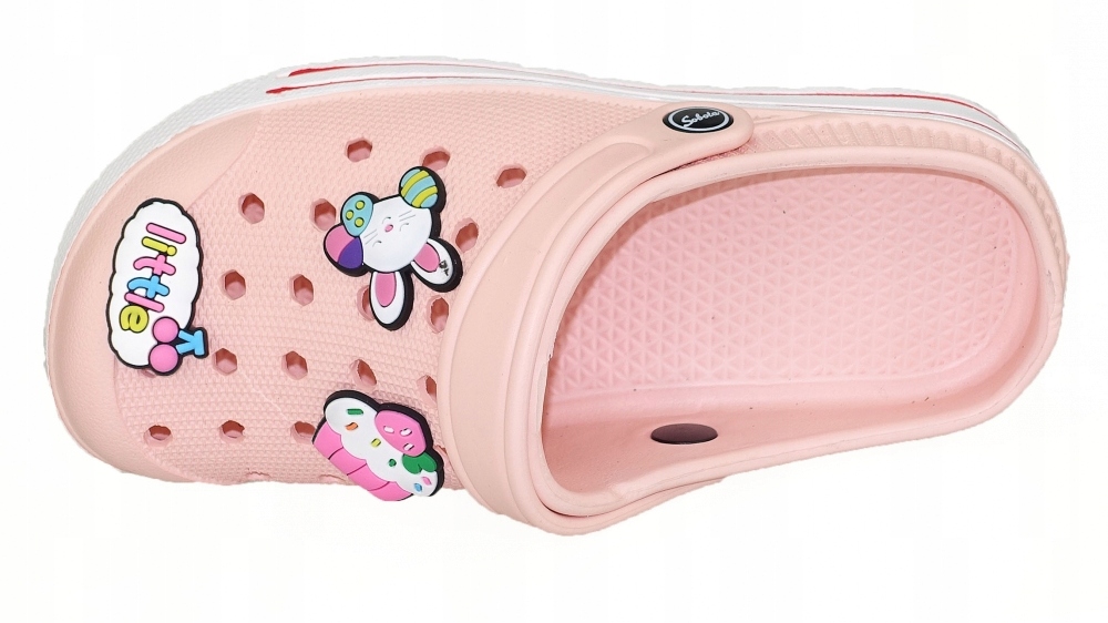 KROKSY KLAPKI OGRODOWE BASEN PIANKOWE DZIEWCZĘCE Długość wkładki wew. 22 cm