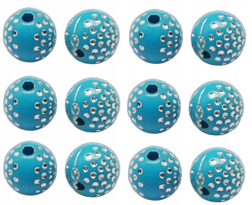 Hurt Koraliki Kulki Dyskotekowe 10 MM 50 Szt Akryl
