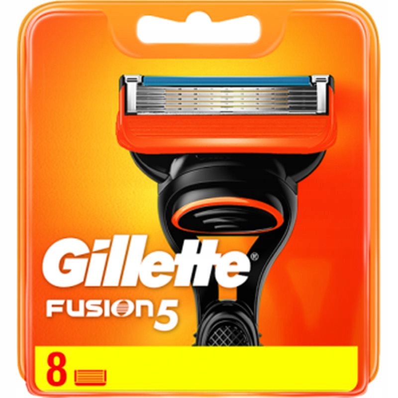

8x Wkłady ostrza Gillette Fusion 5 nożyki gilette
