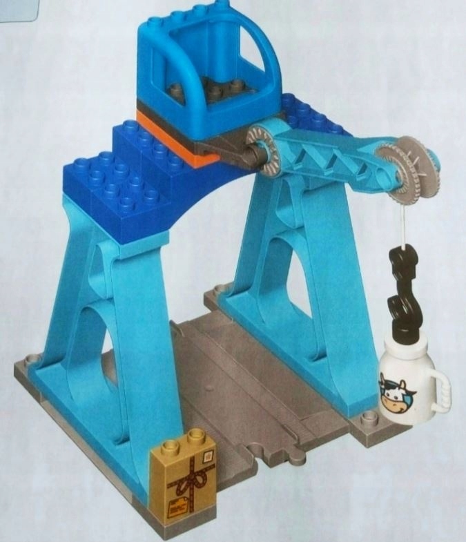 

Lego Duplo Dźwig Żuraw od Paciągu Nowy
