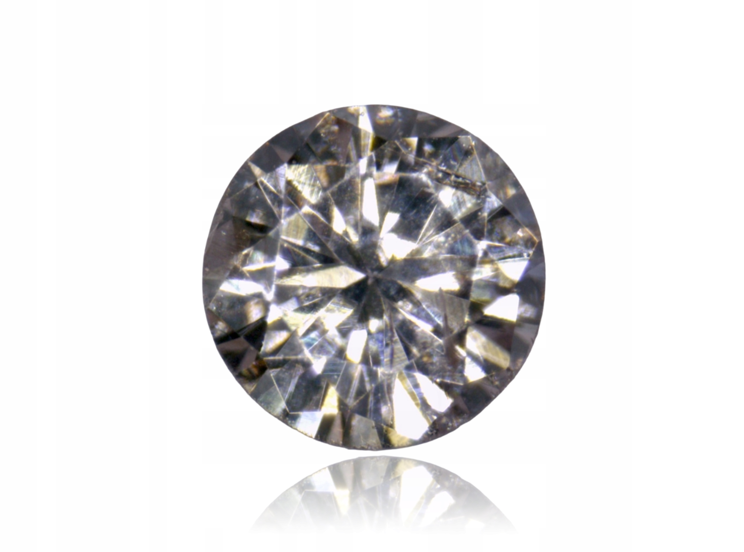 Přírodní Diamant 0.02ct Hnědý Briliant VS2 eCertifikát Wbd
