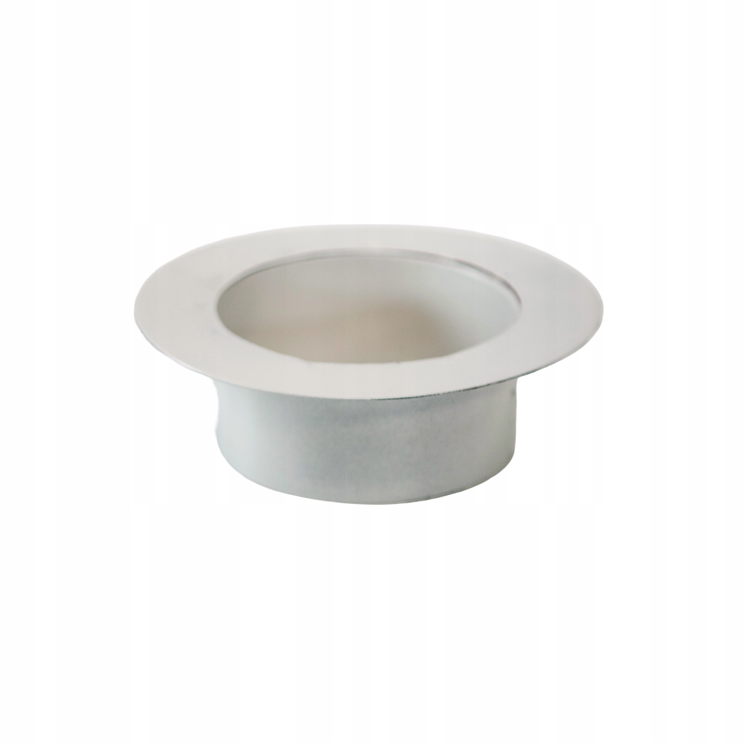 Maskovacia rozeta biela fi 110 mm pre hliníkovú rúrku
