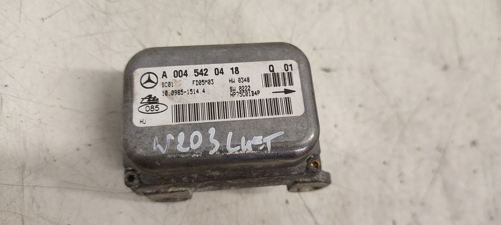 modul ESP sensor Mercedes W203 LIFT 2,2 CDI