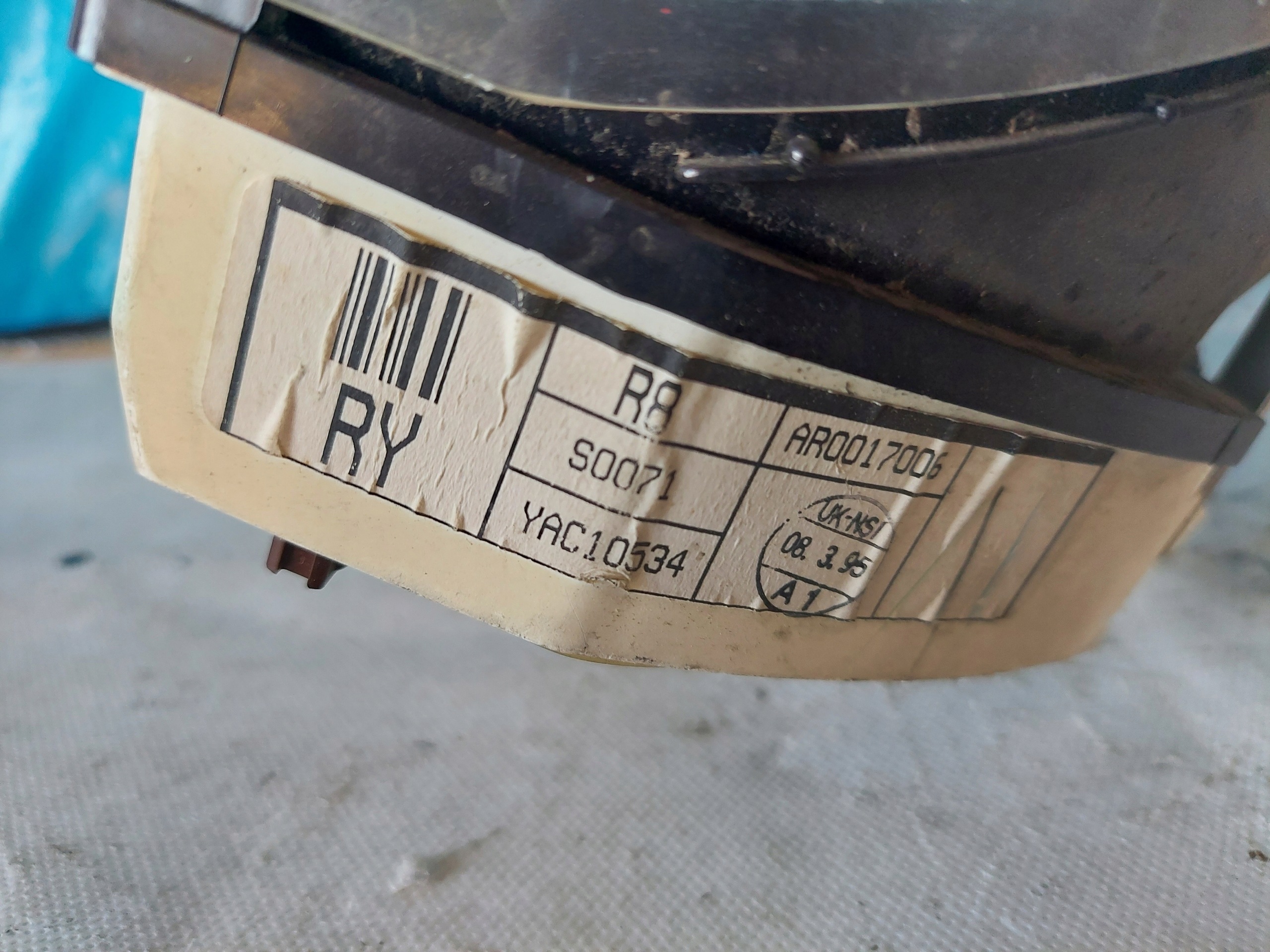 dials clock ROVER 214 SI 1.4 16V AR0017006