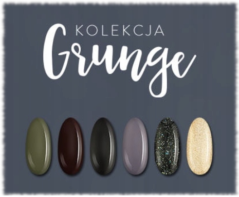 NeoNail LAKIER HYBRYDOWY GRUNGE Pure Black Nazwa koloru producenta Pure Black