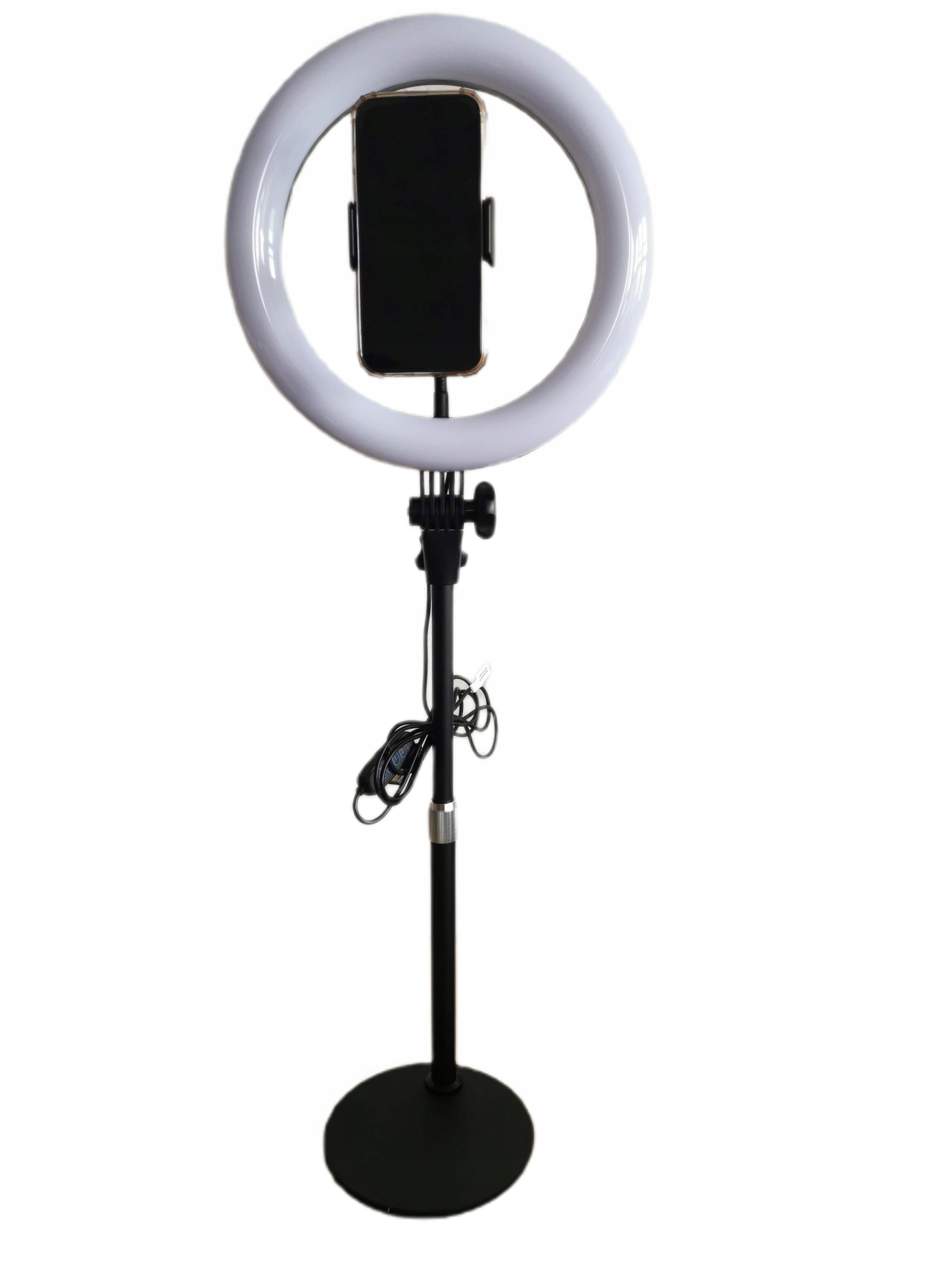 Lampa pierścieniowa Ring do selfie statyw F-537S