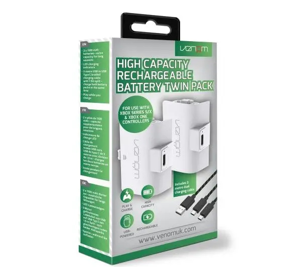 Akumulatory Venom 2szt. do pada Xbox One/Series