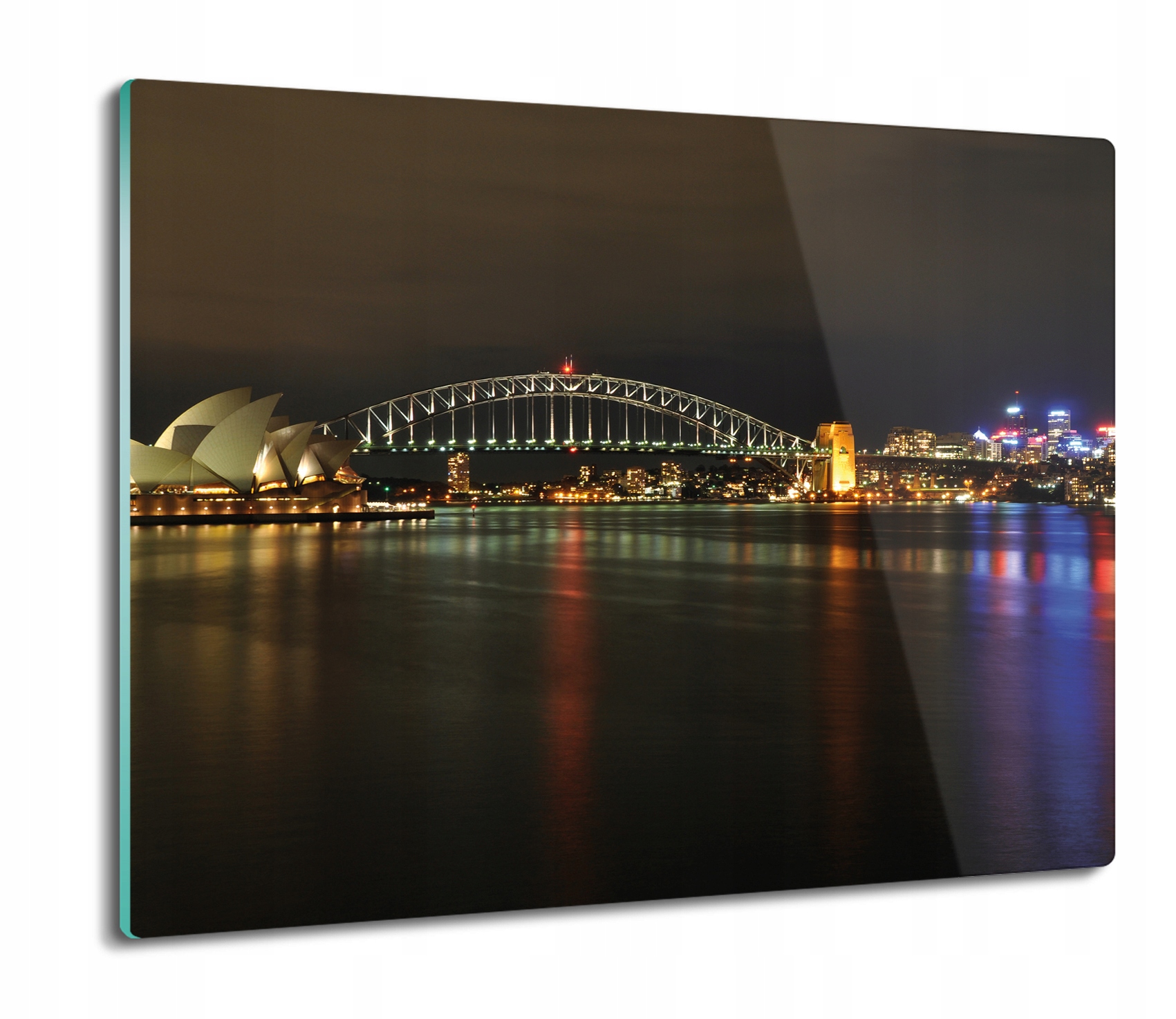 

Most Opera rzeka 60x52 deska kuchenna ze szkła