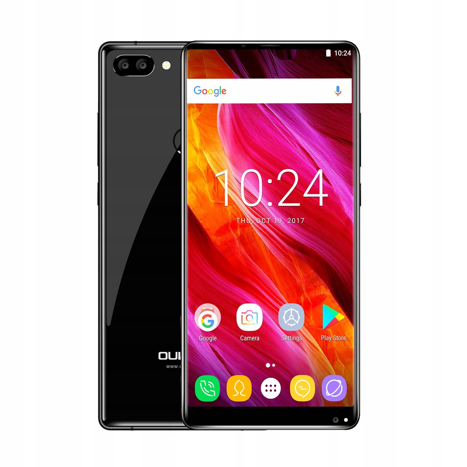 Oukitel Mix 2 6/64GB, okostelefon, fekete