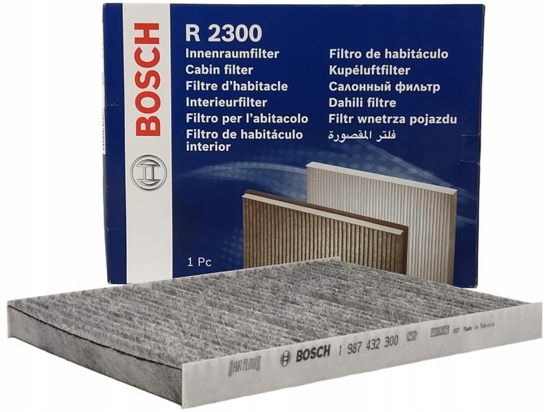 

Filtr Kabinowy Z Węglem Bosch Octavia Bora Golf I