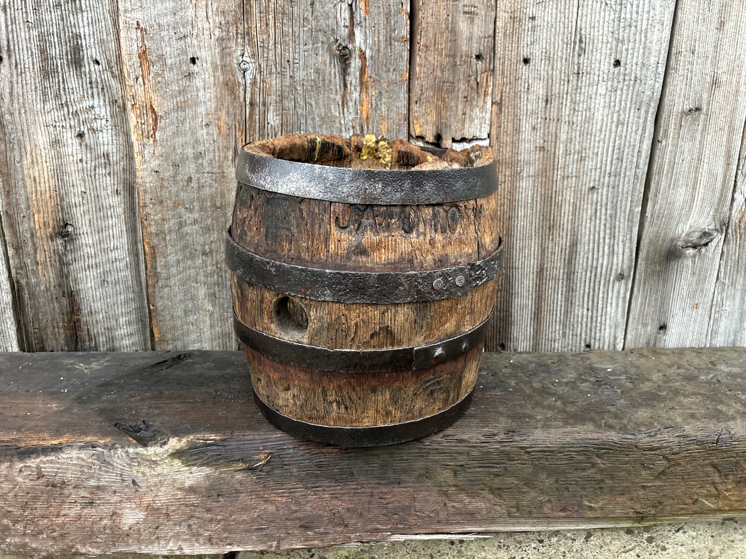 Stara dębowa beczka browar JATUTÓW Unikat