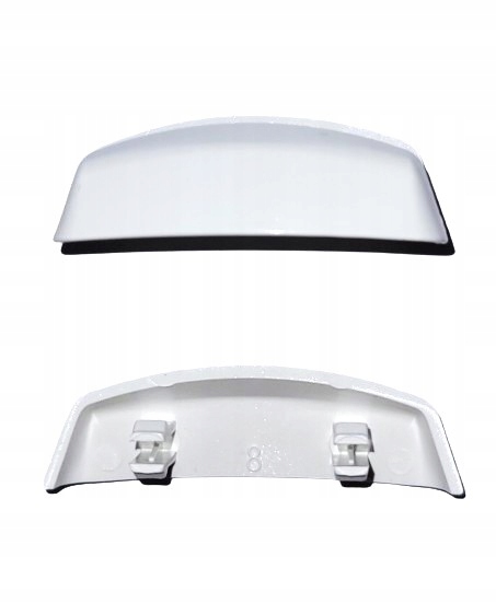 Zaślepki osłonki zewnętrzne na odwodnienia okienne do odpływów białe 45 mm