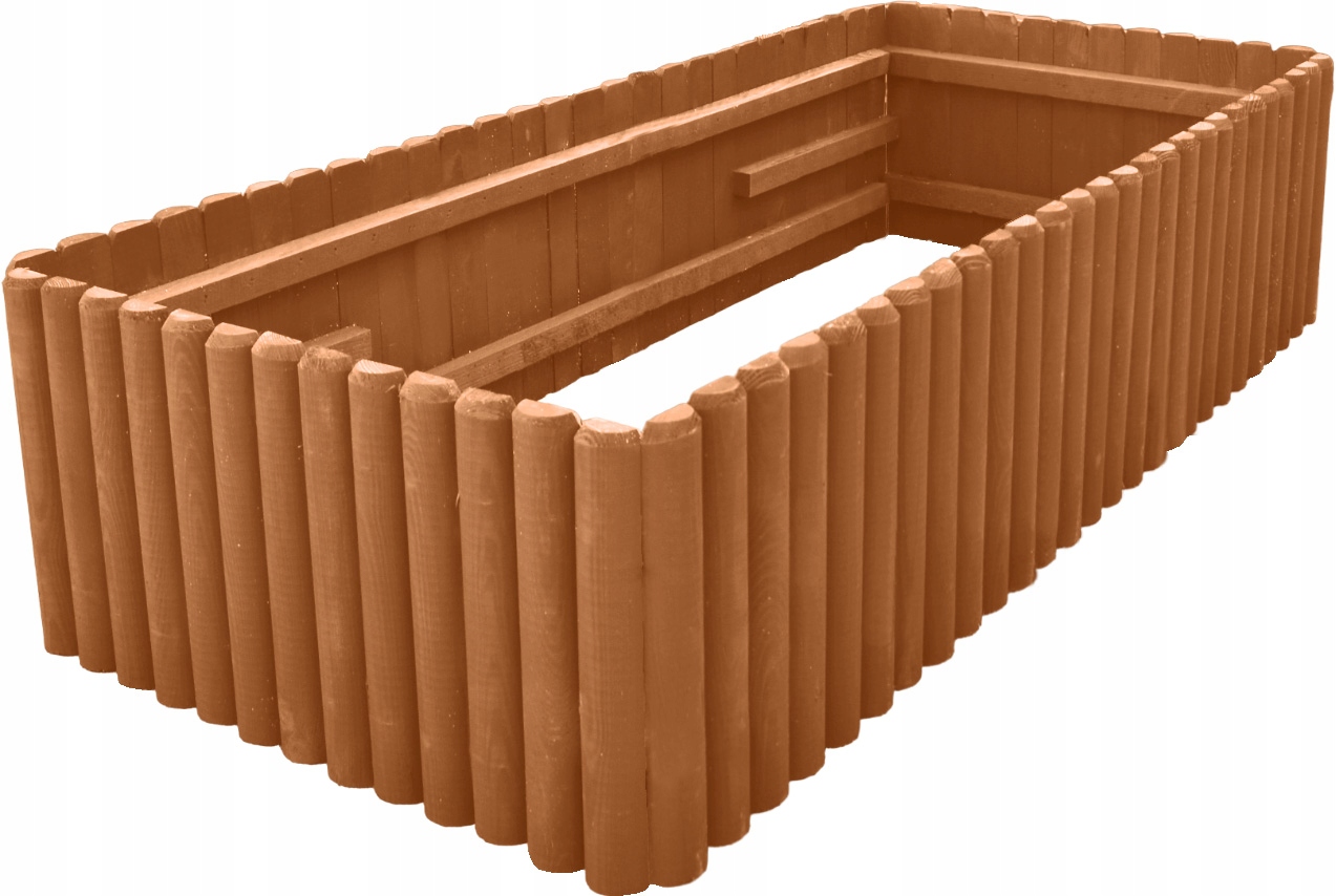 WARZYWNIAK skrzynia ZIELNIK inspekt PODWYŻSZONA GRZĄDKA 120x100x30cm +FOLIA Szerokość produktu 80 cm