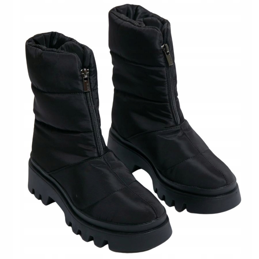 BUTY DAMSKIE ZIMOWE BIG STAR ŚNIEGOWCE OCIEPLANE Długość wkładki 24.5 cm