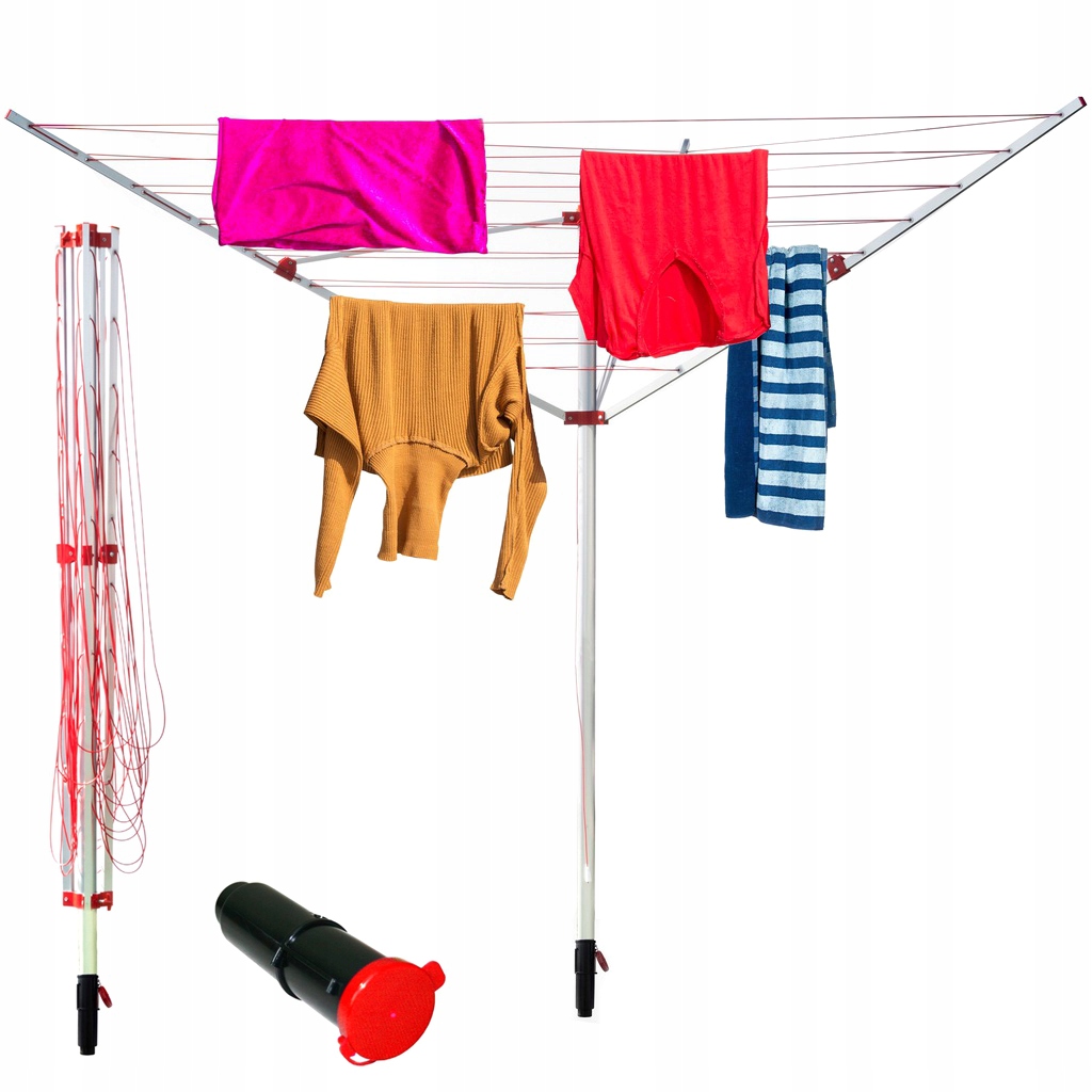 

Suszarka Ogrodowa Na Pranie 40m Bielizny + Gniazdo