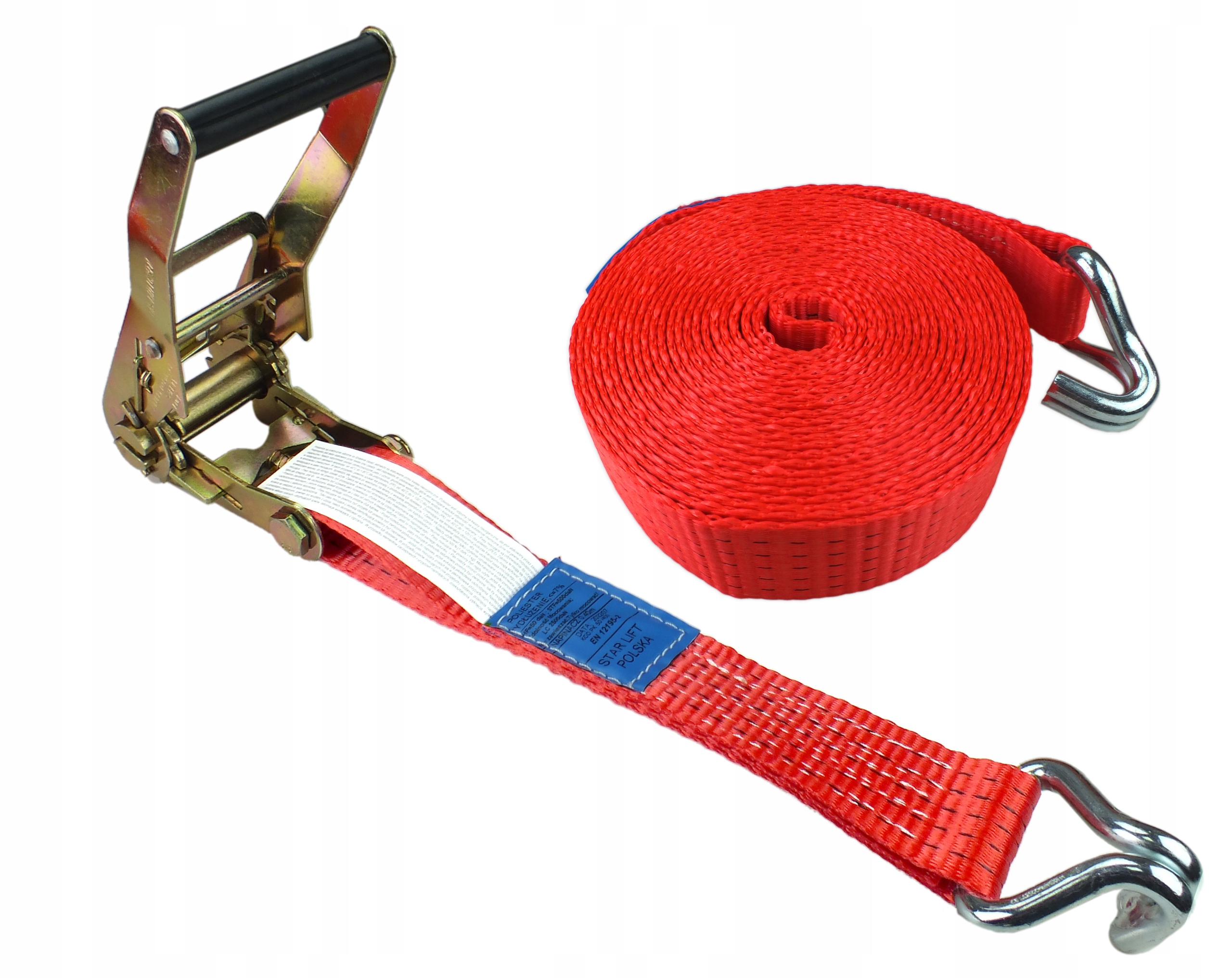 Pasy Transportowe z Napinaczem 2m 5t 50mm EAN (GTIN) 5905261960009