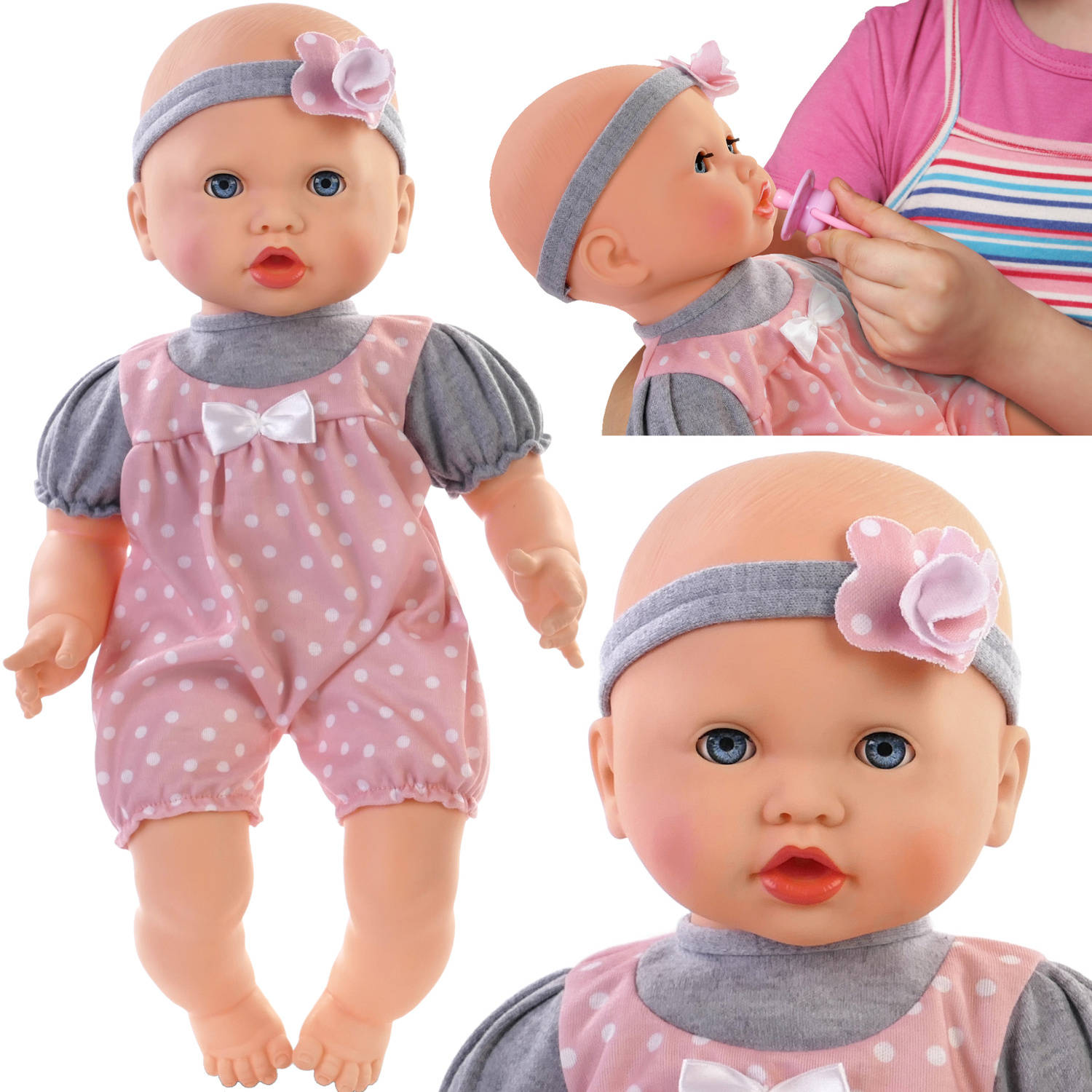 

Lalka Natalia Interaktywna Bobas Mimiczny 41cm