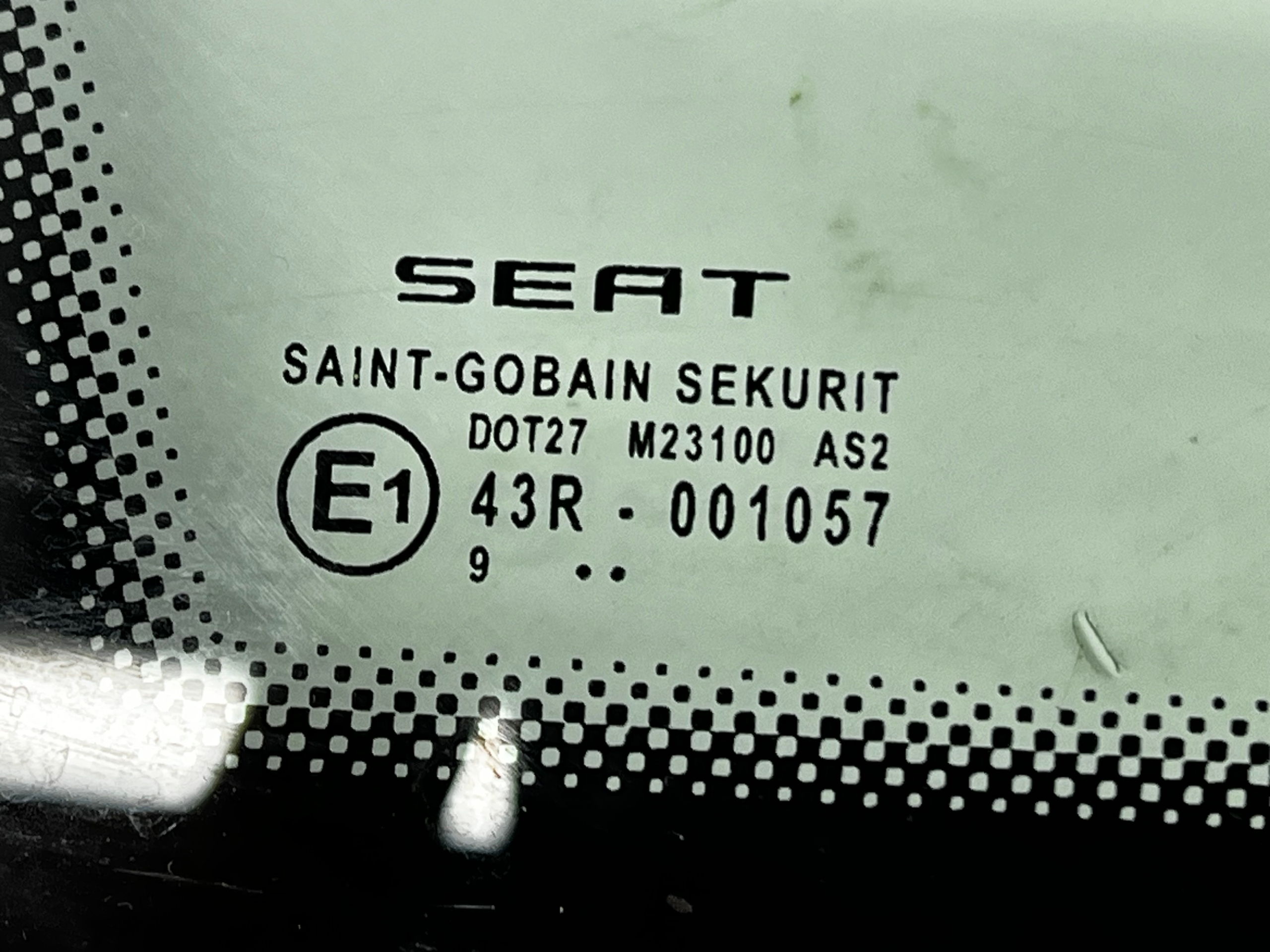 SEAT ALTEA 2009R window bodywork right front right front 5P0845412