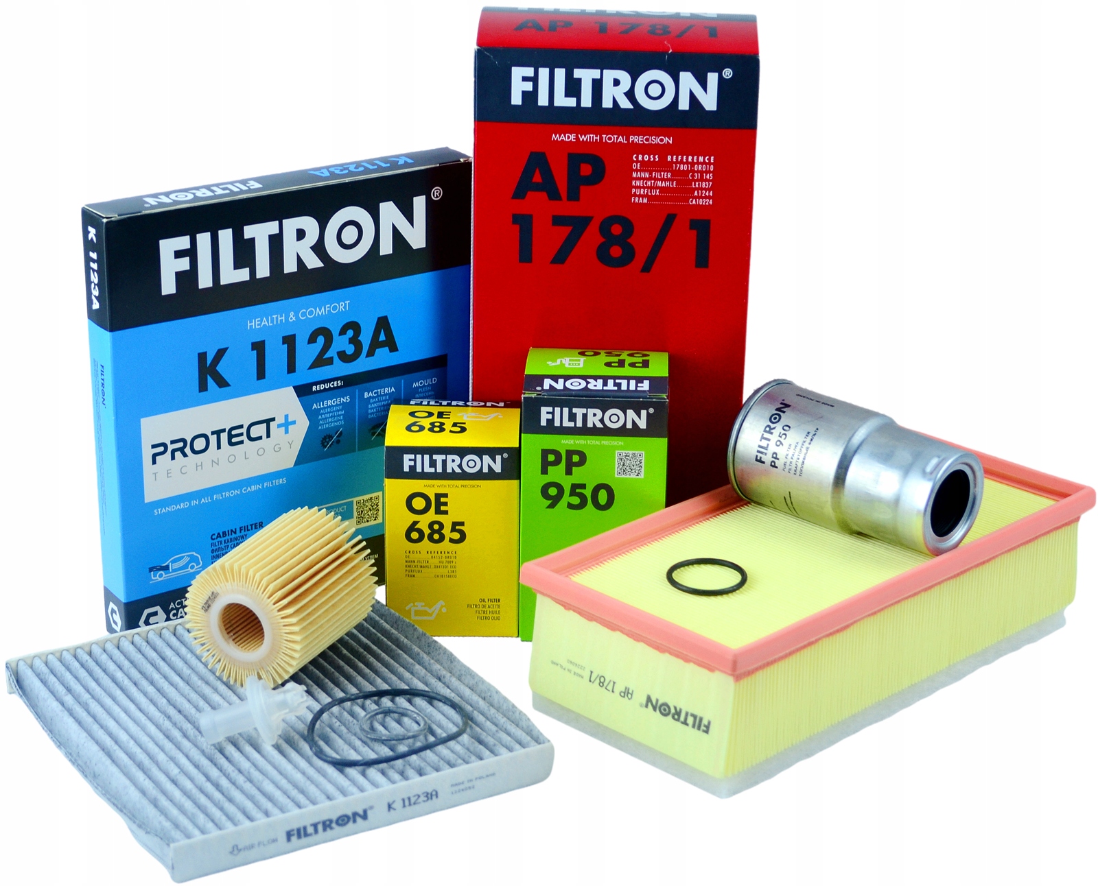 

Filtron Komplet Filtrów Toyota Avensis T25 2.0 D4D
